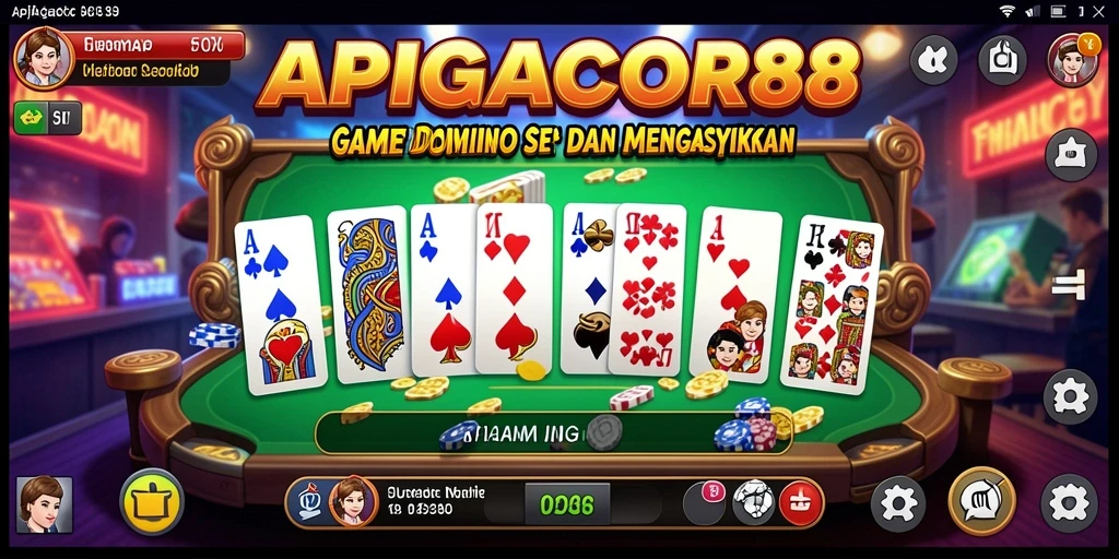 Tampilan gameplay APIGACOR88 yang menarik dan interaktif.