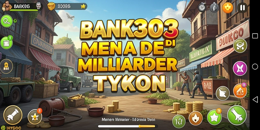 Tampilan menarik BANK303 dengan elemen Tycoon yang mendebarkan.