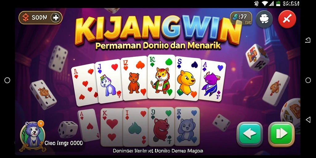 Tampilan gameplay seru di KIJANGWIN dengan pemain yang berkompetisi.