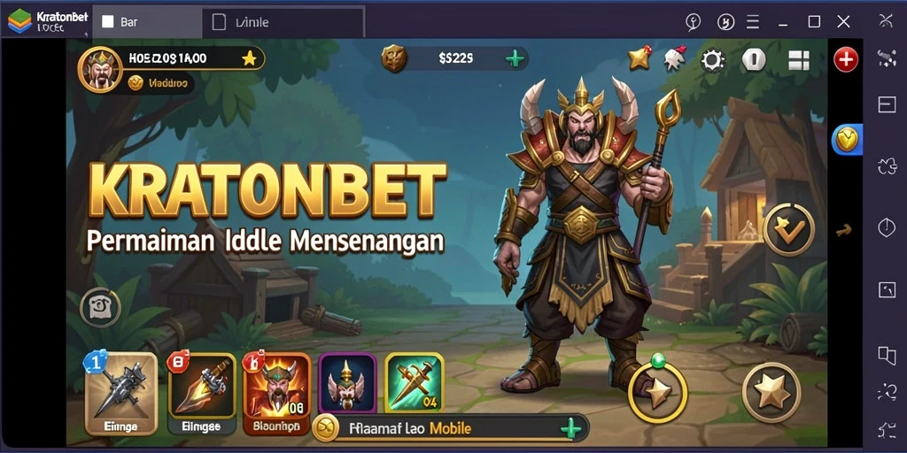 Tampilan menarik dari gameplay KRATONBET yang memikat.