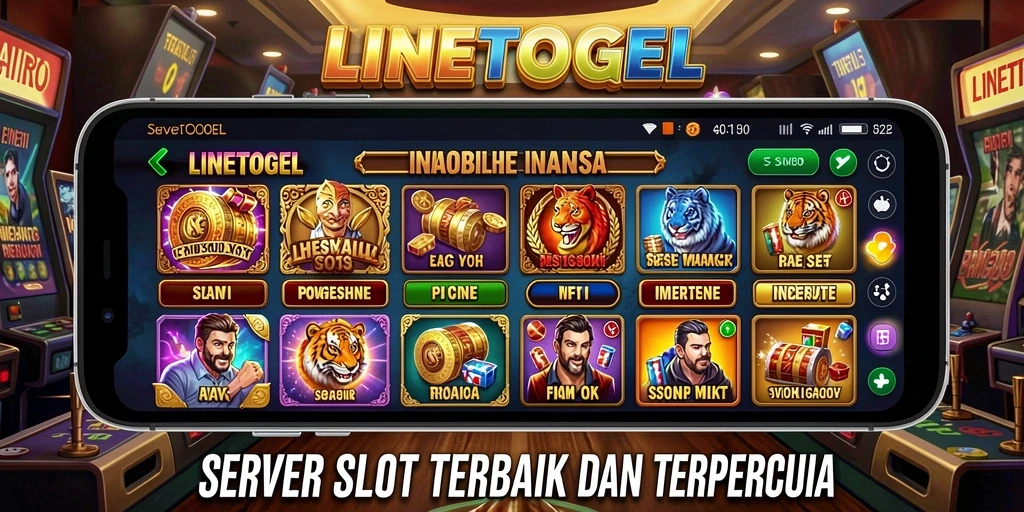 Screenshot gameplay LINETOGEL menampilkan keseruan bermain Slot.