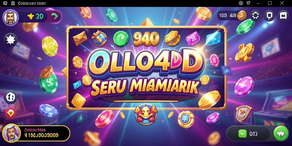 Screenshot gameplay <strong>OLLO4D</strong> menunjukkan keseruan permainan slot.
