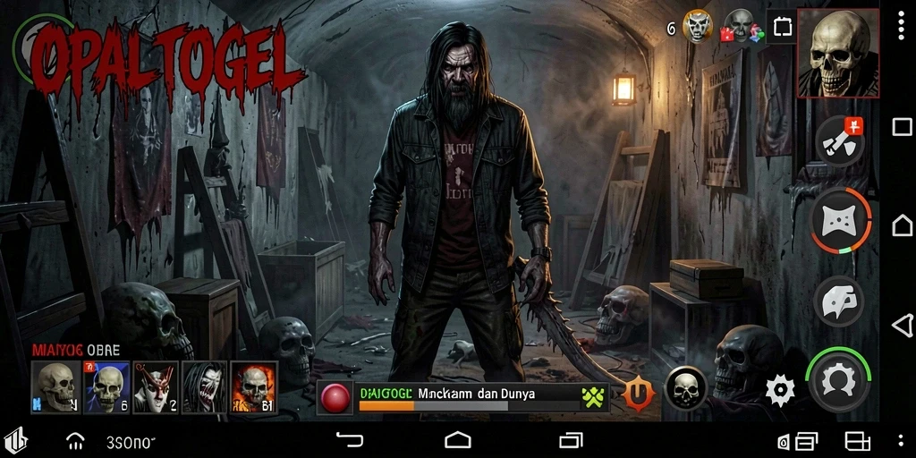 Gameplay OPALTOGEL yang menakutkan dan mendebarkan.