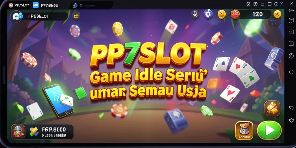 Tampilan gameplay PP7SLOT yang menarik dan penuh warna.