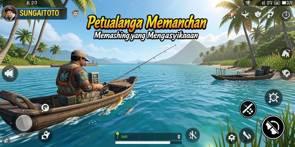 Tangkapan menakjubkan dalam SUNGAITOTO dengan grafis memukau.