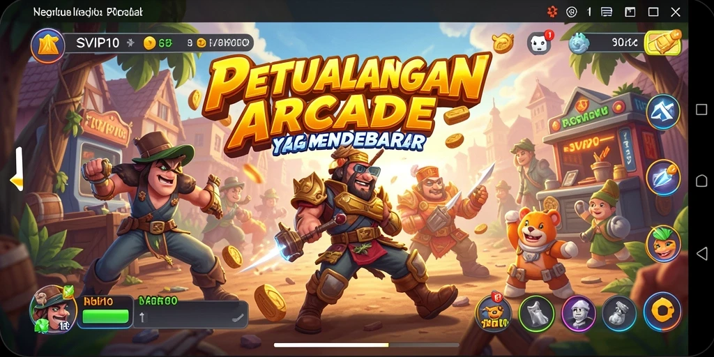 Screenshot gameplay <strong>SVIP10</strong> yang menunjukkan aksi seru dan grafis yang menawan.