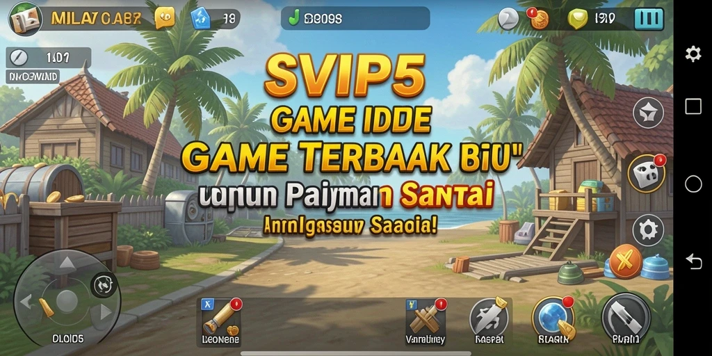 Tampilan menarik dari gameplay SVIP5 yang menampilkan aktivitas Idle.