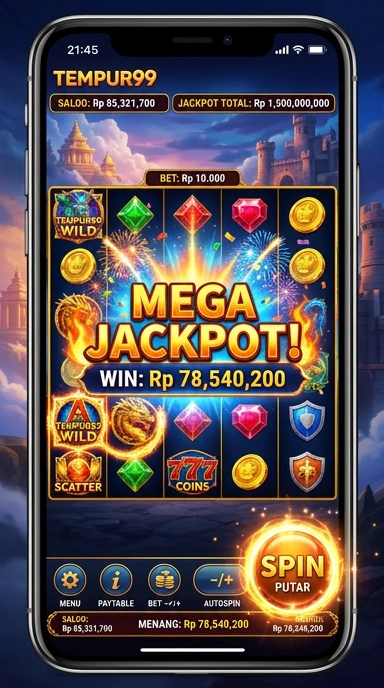 Proses unduh aplikasi di Tempur99 yang cepat dan efisien.
